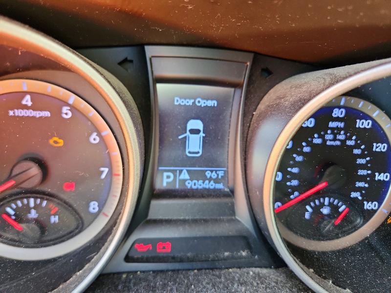 2014 Hyundai VIN KM8SM4HF5EU046612 COPART salvage auction — SIDE, Fl - Cert Of Title Slvg Rebuildable, sold $2,150 on 2026-07-20 (photo 9)
