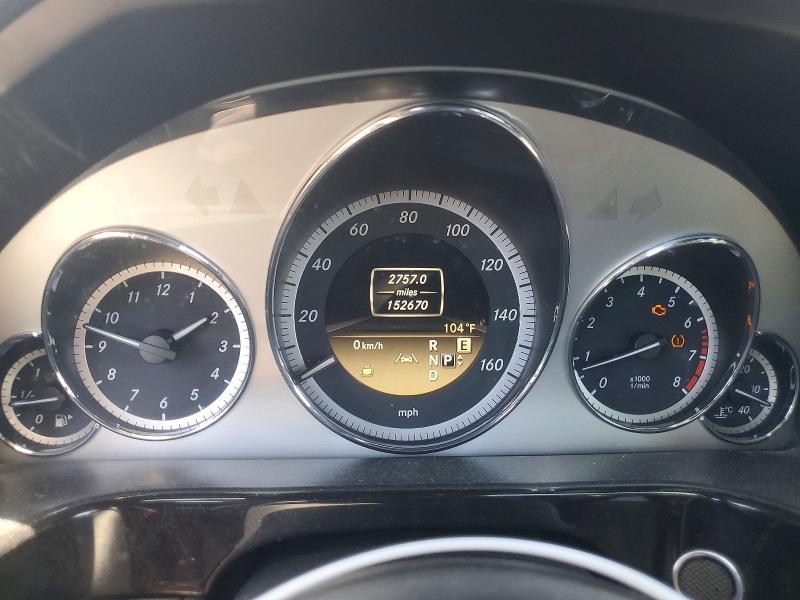 2012 Mercedes-benz E-klasse VIN WDDHF5KBXCA608836 COPART salvage auction — FRONT END, Ca - Cert Of Title-Salvaged, sold $250 on 2026-07-22 (photo 9)