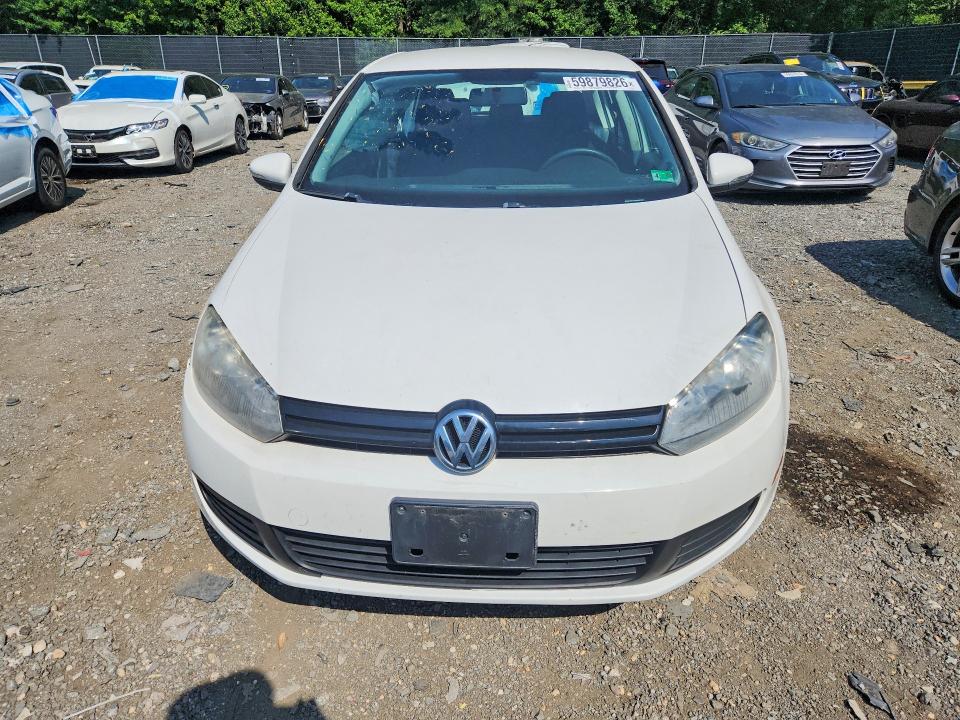 2012 Volkswagen VIN WVWDB7AJ6CW290595 COPART salvage auction — SIDE, Md - Cert Of Salvage > 75% Damage, sold $225 on 2026-07-21 (photo 5)