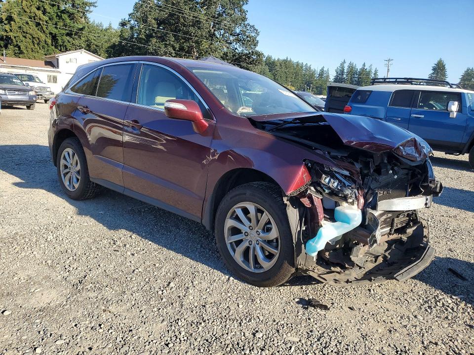 2018 Acura Rdx VIN 5J8TB4H59JL007321 COPART salvage auction — FRONT END, Wa - Bill Of Sale, sold $1,350 on 2026-07-31 (photo 4)