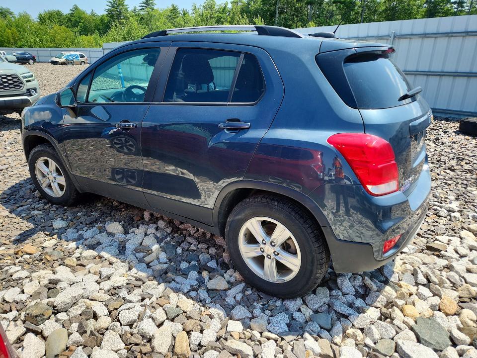 2022 Chevrolet Trax VIN KL7CJPSM1NB534555 COPART salvage auction — UNDERCARRIAGE, ME - CERTIFICATE OF TITLE, sold $3,250 on 2026-07-23 (photo 2)