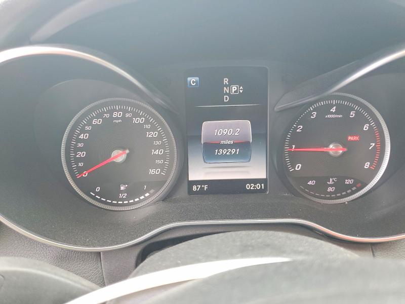 2015 Mercedes-benz C class VIN 55SWF4KB2FU080585 COPART salvage auction — FRONT END, Ga - Certificate Of Title, sold $2,700 on 2026-08-01 (photo 9)