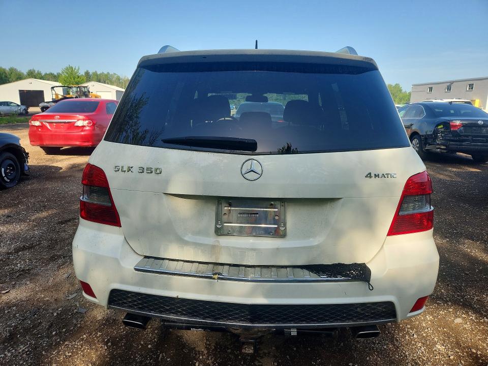 2012 Mercedes-benz Glk-klasse VIN WDCGG8HB8CF734721 COPART salvage auction — MINOR DENT/SCRATCHES, On - Permit No Brand - Unfit, sold $2,650 on 2026-07-22 (photo 6)