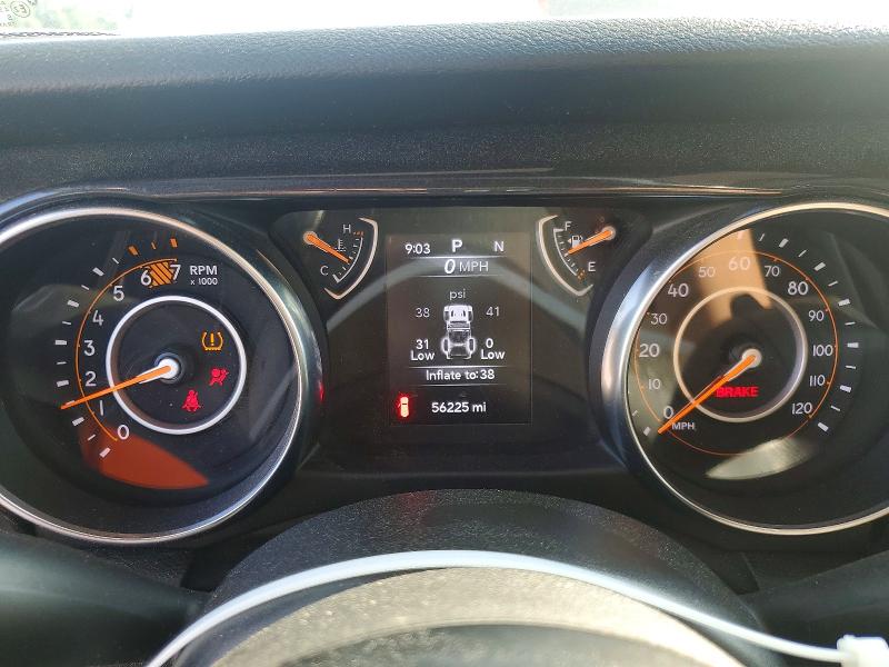 2020 Jeep Wrangler / VIN 1C4HJXDN9LW162788 COPART salvage auction — SIDE, Salvage Title, sold $11,200 on 2026-07-29 (photo 9)