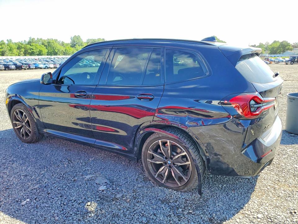 2022 BMW X3 VIN 5UX53DP05N9K76329 COPART salvage auction — REAR END, Nj - Cert Of Title-Salvage, sold $20,600 on 2026-07-31 (photo 2)