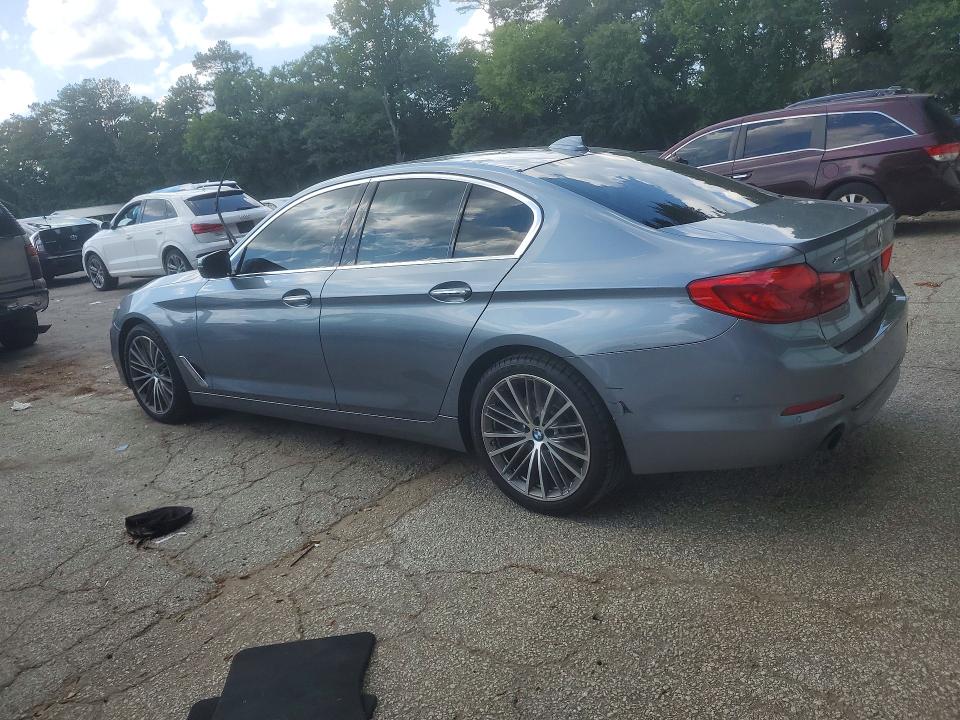 2017 BMW 5er VIN WBAJA7C3XHG906821 COPART salvage auction — SIDE, Salvage Title, sold $5,600 on 2026-07-28 (photo 2)