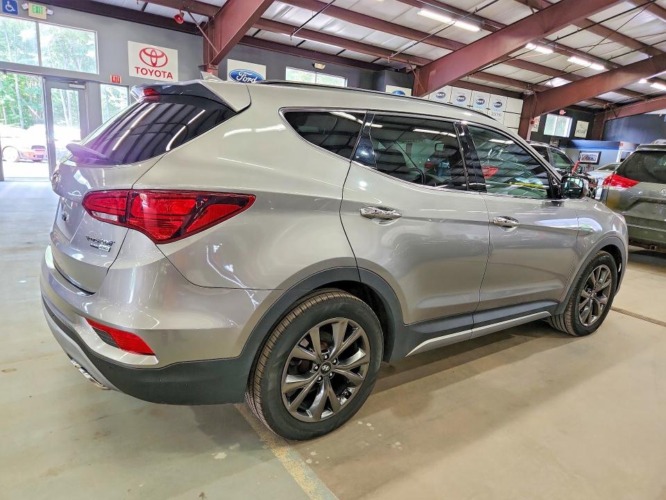 2018 Hyundai Santa fe VIN 5XYZWDLA5JG549416 COPART salvage auction — MINOR DENT/SCRATCHES, Ct - Certificate Of Title (P), sold $1,500 on 2026-07-30 (photo 3)