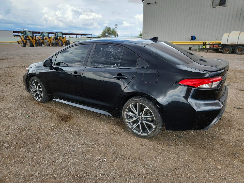 2022 Toyota Corolla VIN 5YFS4MCE1NP121628 COPART salvage auction — VANDALISM, MN - CERTIFICATE OF TITLE, sold $2,900 on 2026-07-24 (photo 2)