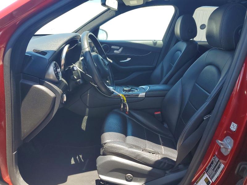 2018 Mercedes-benz Glc VIN WDC0G4JBXJV097838 COPART salvage auction — NORMAL WEAR, Ca - Dis/Dlr/Exp App For Dup Clean, sold $3,200 on 2026-07-17 (photo 7)