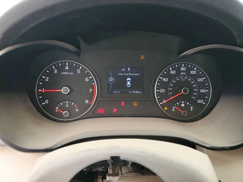 2017 Kia Optima VIN 5XXGT4L32HG149653 COPART salvage auction — FRONT END, CA - SALVAGE CERTIFICATE, sold $1,150 on 2026-07-31 (photo 9)