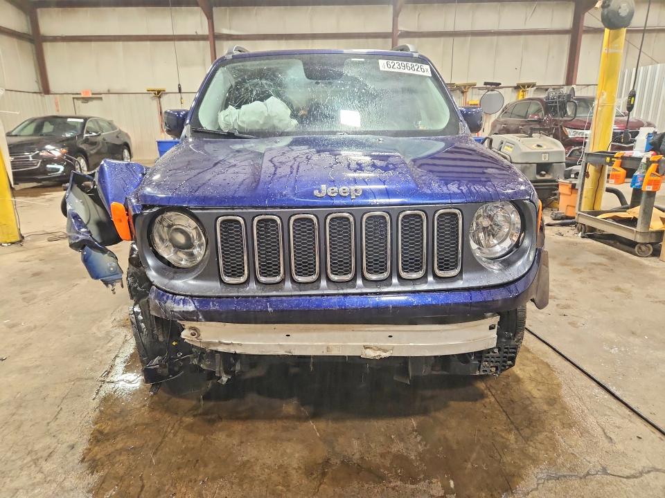 2017 Jeep Renegade VIN ZACCJBBB8HPF59399 COPART salvage auction — FRONT END, Pa - Cert Of Salv-R=Reconstructed, sold $675 on 2026-08-14 (photo 5)