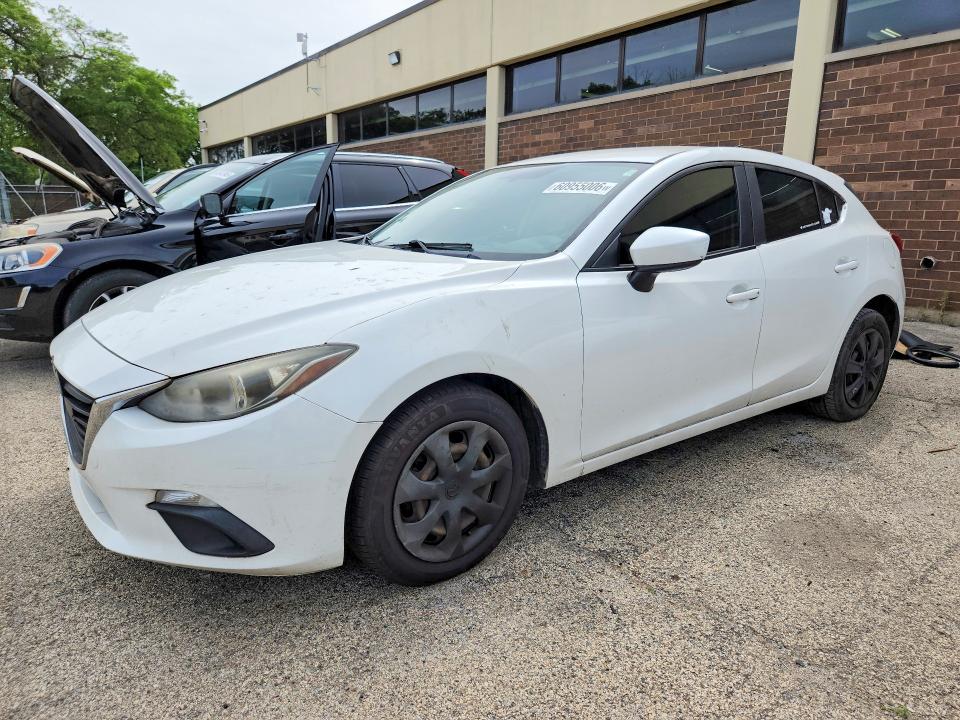 2014 Mazda 3 VIN JM1BM1K7XE1107202 COPART salvage auction — MECHANICAL, Il - Certificate Of Title, sold $275 on 2026-07-27 (photo 1)