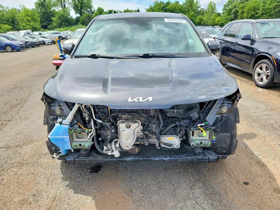 2022 Kia Carnival VIN KNDNC5H35N6093398 COPART salvage auction — FRONT END, Ct - Cert Of Title-Salvage, sold $7,600 on 2026-07-31 (photo 5)