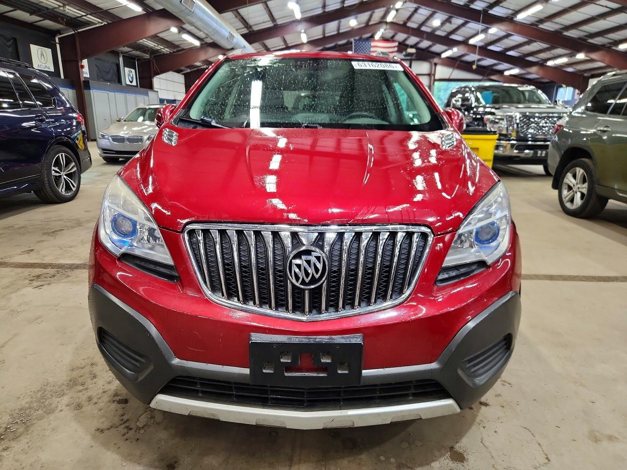 2016 Buick Encore VIN KL4CJESB8GB561948 COPART salvage auction — Front End, WV - CERTIFICATE OF TITLE, sold $1,800 on 2026-09-18 (photo 5)