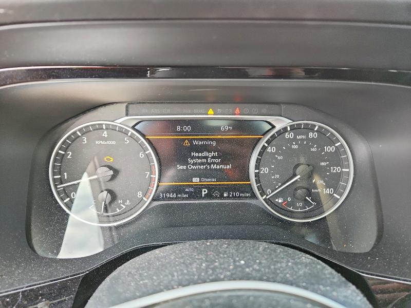 2023 Nissan Pathfinder VIN 5N1DR3CD0PC246641 COPART salvage auction — FRONT END, Pa - Certificate Of Salvage, sold $14,000 on 2026-07-31 (photo 9)