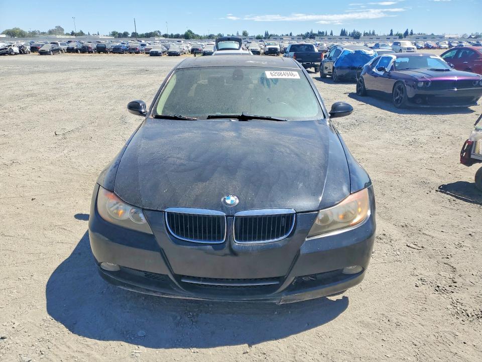 2008 BMW 3 series VIN WBAVA33518K054626 COPART salvage auction — FRONT END, CA - DIS/DLR/EXP ONLY CLEAN TITLE, sold $275 on 2026-07-30 (photo 5)