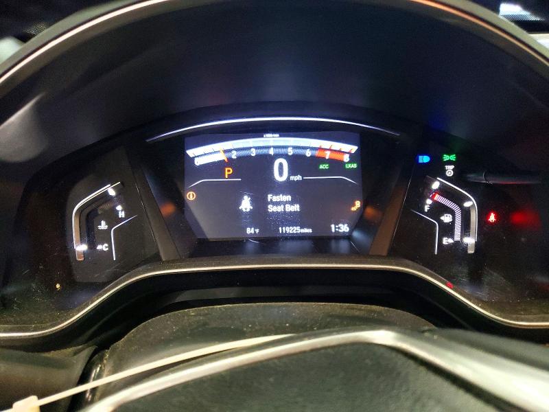 2018 Honda Cr-v VIN 7FARW2H9XJE062582 COPART salvage auction — ROOF, MA - CERT OF TITLE-SALVAGE, sold $4,850 on 2026-07-16 (photo 9)
