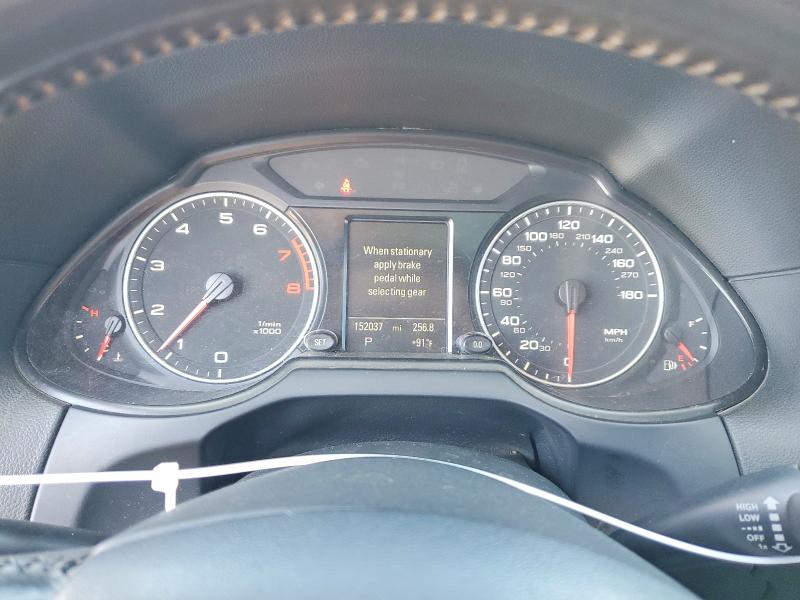 2012 Audi Q5 VIN WA1LFAFP9CA015773 COPART salvage auction — MINOR DENT/SCRATCHES, Ca - Dis/Dlr/Exp Only Clean Title, sold $1,350 on 2026-07-29 (photo 9)