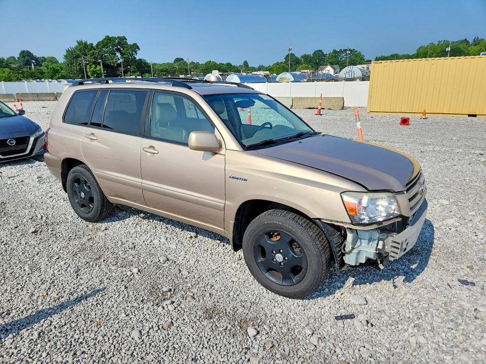 2004 Toyota Highlander VIN JTEEP21A240029036 COPART salvage auction — FRONT END, OH - CERT OF TITLE-SALVAGE, sold $600 on 2026-07-28 (photo 4)