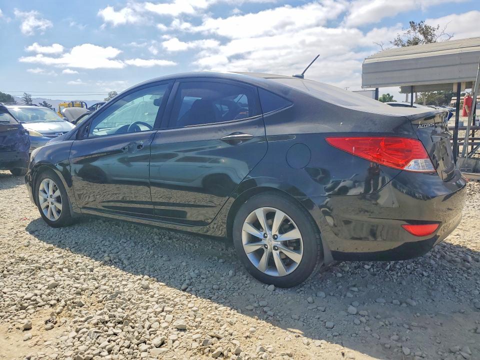 2013 Hyundai VIN KMHCU4AE1DU581263 COPART salvage auction — VANDALISM, Ca - Salvage Certificate, sold $650 on 2026-07-14 (photo 2)