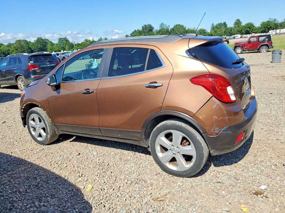 2016 Buick Encore VIN KL4CJESB4GB719783 COPART salvage auction — REAR END, Ny - Certificate Of Title (P), sold $4,150 on 2026-07-21 (photo 2)