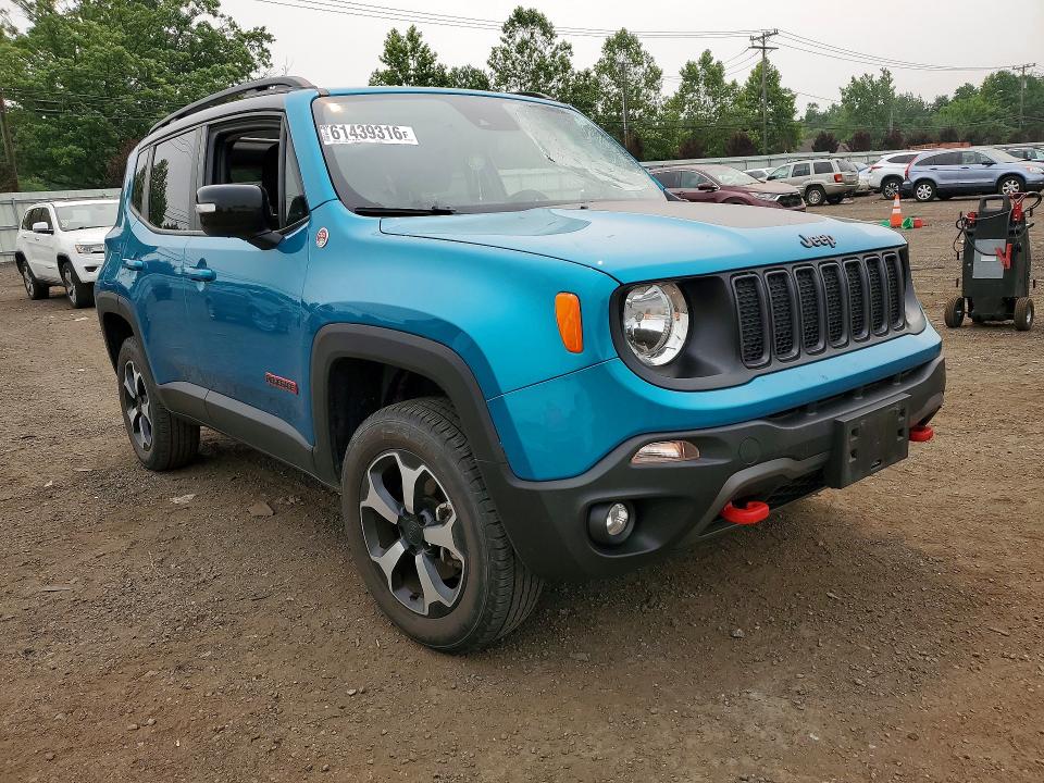 2022 Jeep Renegade VIN ZACNJDC18NPN56814 COPART salvage auction — ROOF, Ct - Cert Of Title-Salvage, sold $5,800 on 2026-08-21 (photo 4)
