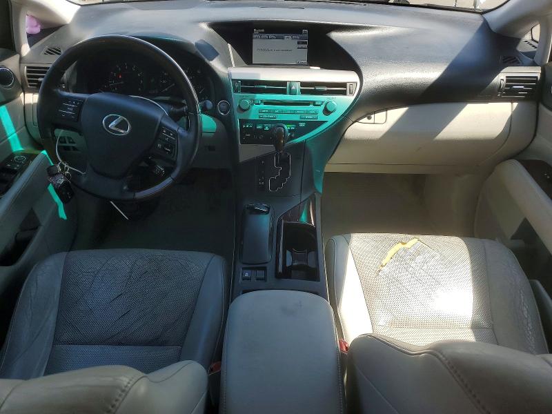 2012 Lexus Rx VIN 2T2ZK1BA3CC070904 COPART salvage auction — REAR END, Fl - Cert Of Title Slvg Rebuildable, sold $2,650 on 2026-07-20 (photo 8)