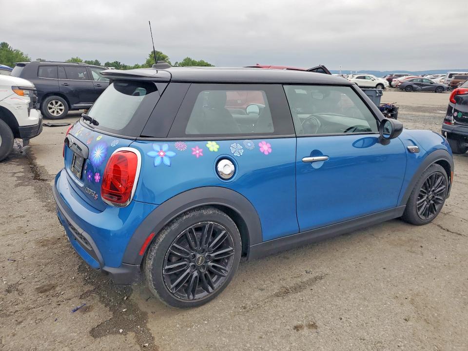 2022 Mini VIN WMW53DH06N2P84007 COPART salvage auction — UNDERCARRIAGE, Pa - Cert Of Salvage-W=Flood Veh, sold $5,600 on 2026-07-14 (photo 3)