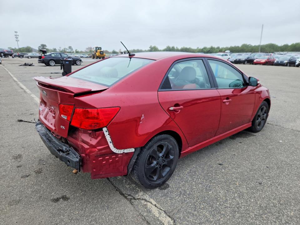 2010 Kia Forte VIN KNAFU4A28A5257494 COPART salvage auction — REAR END, Ny - Mv-907A Salvage Certificate, sold $475 on 2026-07-13 (photo 3)