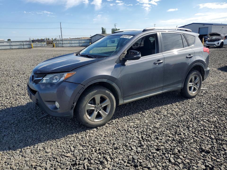 2015 Toyota Rav4 VIN JTMRFREV1FD126996 COPART salvage auction — FRONT END, Wa - Bill Of Sale, sold $1,300 on 2026-07-29 (photo 1)