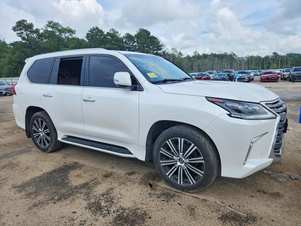 2021 Lexus Lx VIN JTJDY7AX4M4341623 COPART salvage auction — VANDALISM, NY - MV-907A SALVAGE CERTIFICATE, sold $54,000 on 2026-07-22 (photo 4)