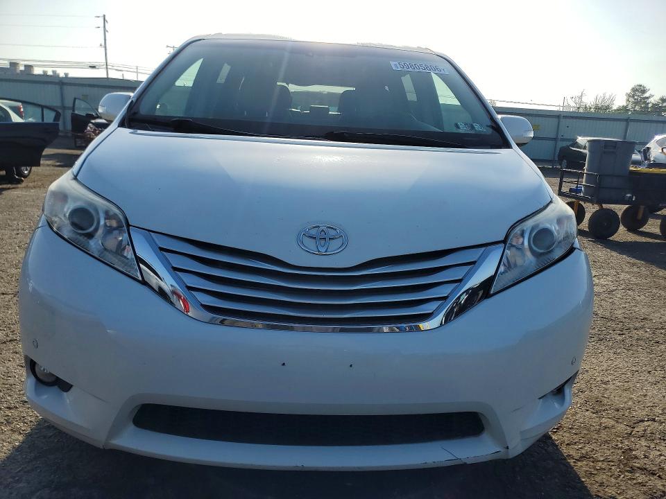 2014 Toyota Sienna VIN 5TDDK3DC3ES085468 COPART salvage auction — UNDERCARRIAGE, Pa - Certificate Of Salvage, sold $1,750 on 2026-07-17 (photo 5)