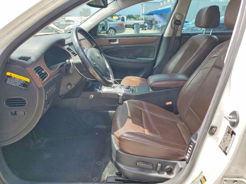 2012 Hyundai Genesis VIN KMHGC4DD0CU198548 COPART salvage auction — MINOR DENT/SCRATCHES, FL - CERT OF TITLE SLVG REBUILDABLE, sold $1,450 on 2026-07-31 (photo 7)