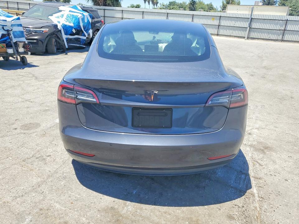 2022 Tesla Model 3 VIN 5YJ3E1EA3NF321092 COPART salvage auction — FRONT END, Ca - Salvage Certificate, sold $4,050 on 2026-07-24 (photo 6)