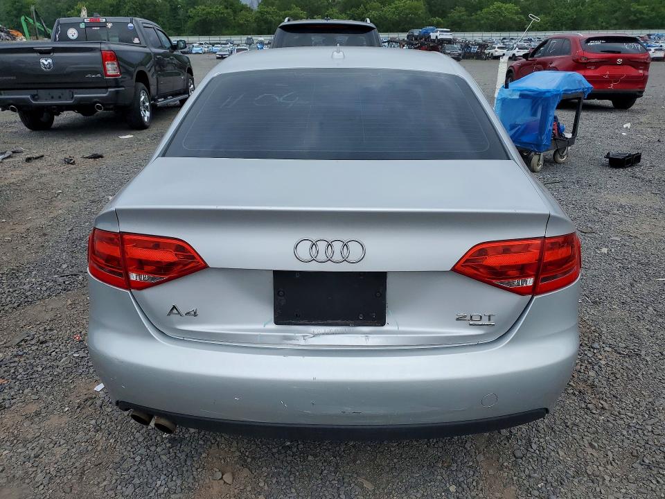 2009 Audi A4 VIN WAUSF78K29N040132 COPART salvage auction — FRONT END, NJ - CERTIFICATE OF TITLE, sold $400 on 2026-07-31 (photo 6)
