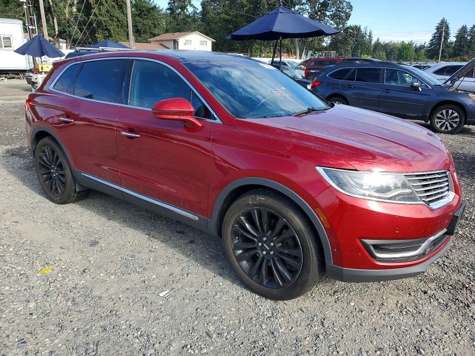 2016 Lincoln Mkx VIN 2LMPJ8LPXGBL71887 COPART salvage auction — SIDE, Wa - Bill Of Sale, sold $1,450 on 2026-07-31 (photo 4)