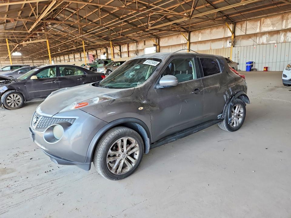 2013 Nissan Juke VIN JN8AF5MR4DT217200 COPART salvage auction — REAR END, Nv - Salvage Title, sold $700 on 2026-07-18 (photo 1)