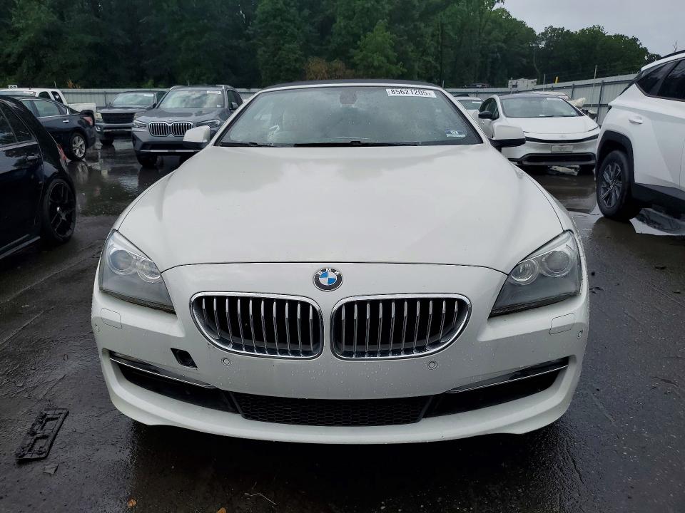 2012 BMW 6er VIN WBALZ3C52CDL70405 COPART salvage auction — NORMAL WEAR, Nj - Certificate Of Title, sold $2,900 on 2026-07-14 (photo 5)