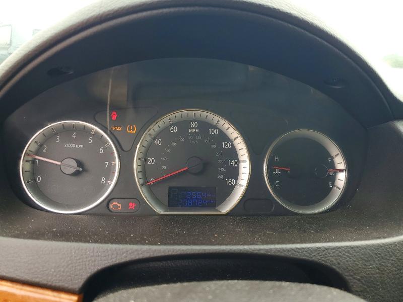 2009 Hyundai Sonata VIN 5NPEU46C79H524877 COPART salvage auction — REAR END, Md - Cert Of Salvage > 75% Damage, sold $125 on 2026-07-23 (photo 9)
