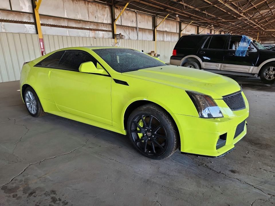 2015 Cadillac Cts-v VIN 1G6DV1EP1F0100215 COPART salvage auction — MECHANICAL, AZ - CERTIFICATE OF TITLE (P), sold $7,600 on 2026-07-27 (photo 4)
