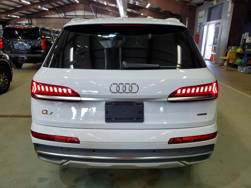 2021 Audi Q7 VIN WA1AJAF79MD010062 COPART salvage auction — MINOR DENT/SCRATCHES, CT - CERTIFICATE OF TITLE (P), sold $9,000 on 2026-07-09 (photo 6)