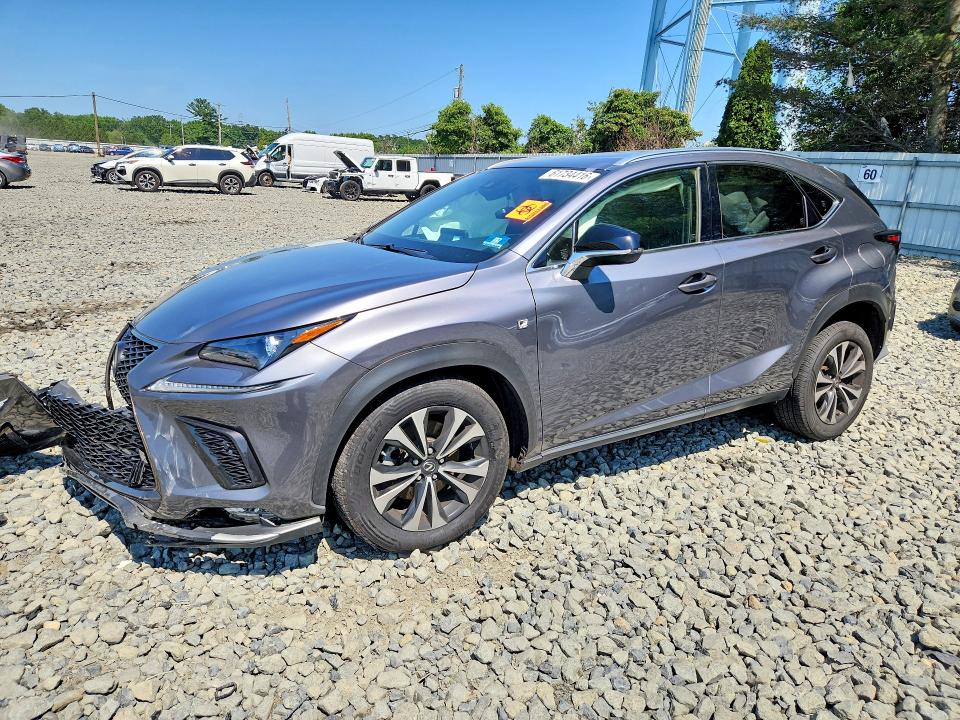 2021 Lexus Nx VIN JTJSARDZ9M2243428 — COPART salvage auction photo