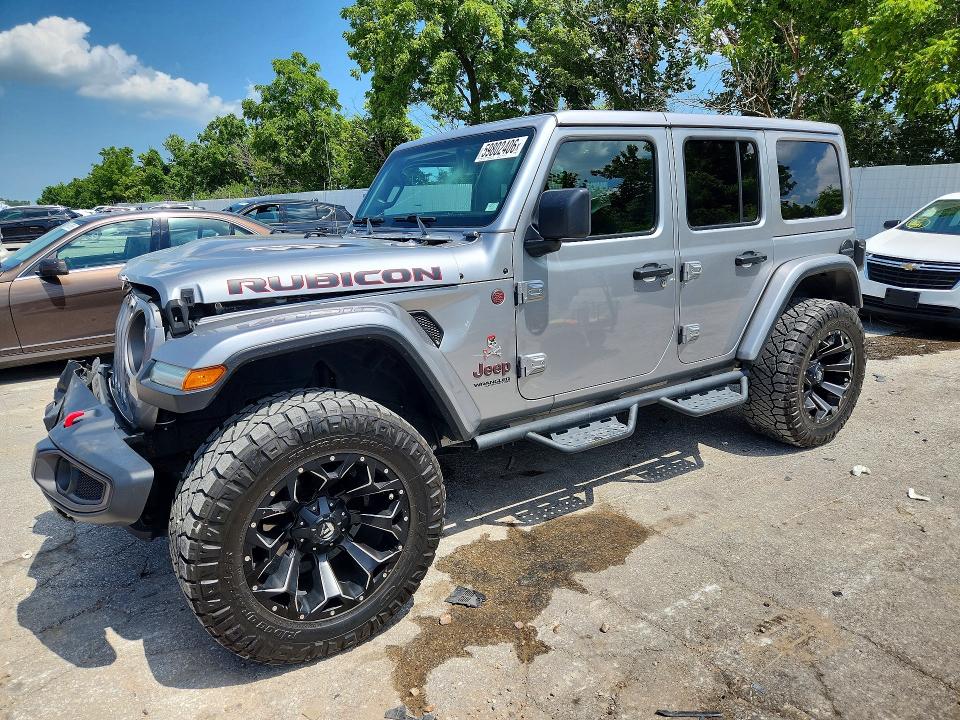 2020 Jeep Wrangler / VIN 1C4HJXFGXLW290715 COPART salvage auction — FRONT END, Salvage Title, sold $13,700 on 2026-08-25 (photo 1)