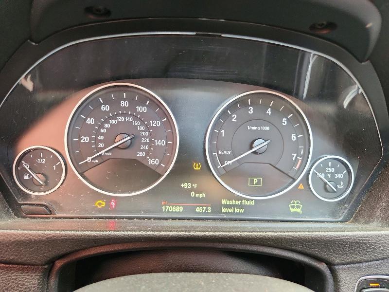 2015 BMW 3er VIN WBA3B5C53FF960105 COPART salvage auction — FRONT END, WV - CERTIFICATE OF TITLE (P), sold $3,250 on 2026-08-10 (photo 9)