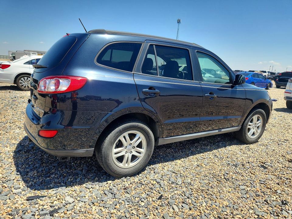 2011 Hyundai Santa fe VIN 5XYZG4AG7BG020040 COPART salvage auction — HAIL, TX - CERTIFICATE OF TITLE, sold $1,400 on 2026-07-14 (photo 4)