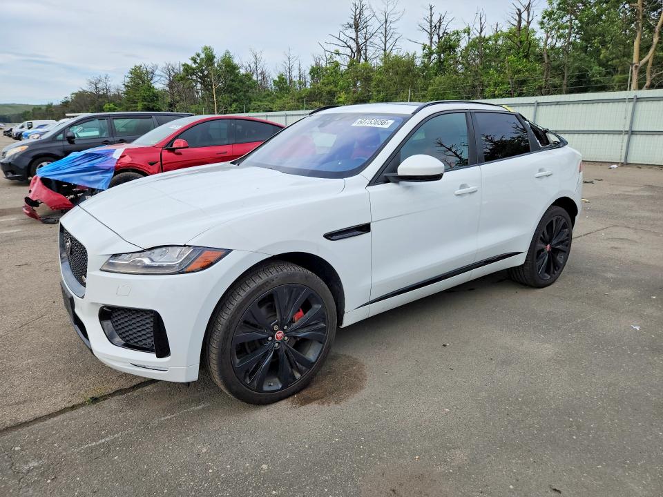 2017 Jaguar F-pace VIN SADCM2BV2HA893840 COPART salvage auction — REAR END, Ny - Mv-907A Salvage Certificate, sold $3,650 on 2026-07-27 (photo 1)