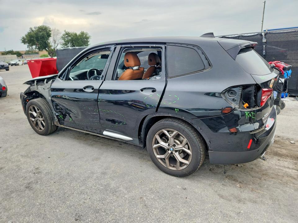 2021 BMW X3 VIN 5UXTY3C08M9E19932 COPART salvage auction — FRONT END, Fl - Certificate Of Destruction, sold $4,150 on 2026-07-28 (photo 2)