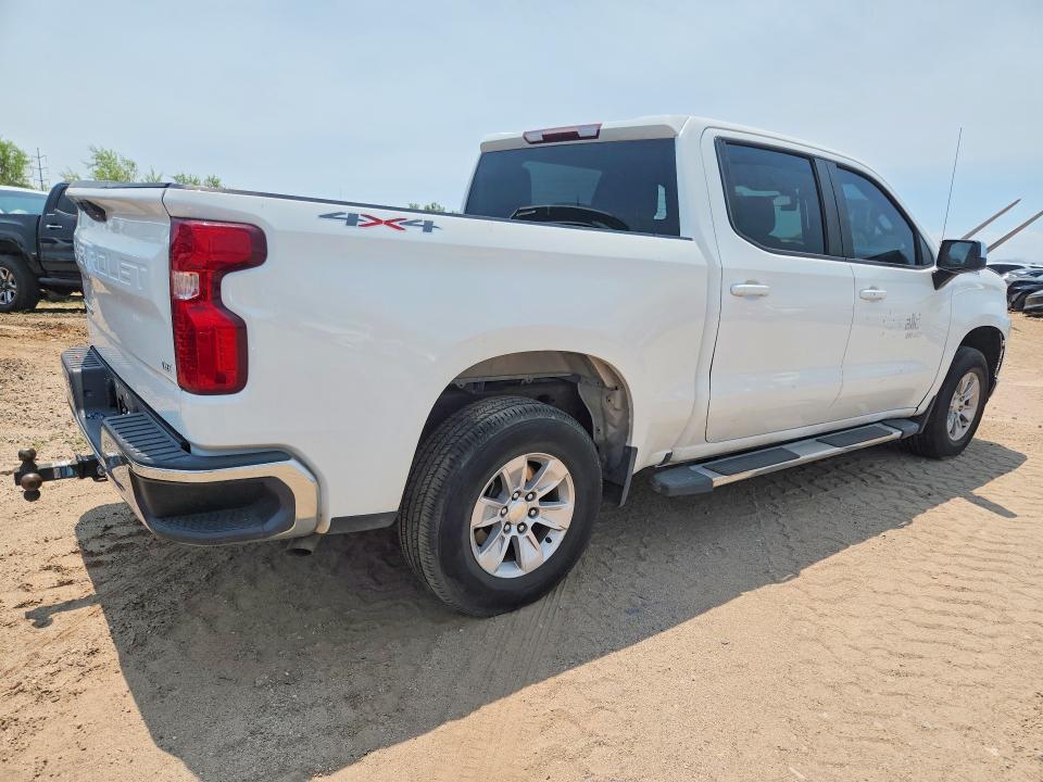 2021 Chevrolet Silverado 1500 VIN 3GCUYDET7MG132498 COPART salvage auction — FRONT END, NM - CERTIFICATE OF TITLE (P), sold $20,900 on 2026-07-27 (photo 3)