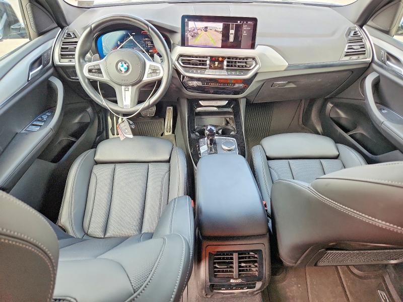 2022 BMW X3 VIN 5UX53DP03N9M07225 COPART salvage auction — FRONT END, VA - CERT OF TITLE - SALVAGE, sold $20,200 on 2026-07-29 (photo 8)