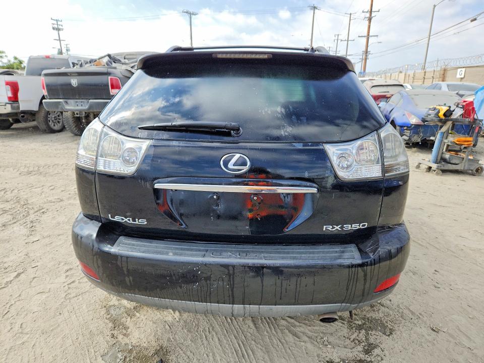 2009 Lexus Rx 350 VIN 2T2HK31U39C103542 COPART salvage auction — NORMAL WEAR, MT - DIS/DLR/EXP ONLY CLEAN TITLE (P), sold $825 on 2026-07-18 (photo 6)